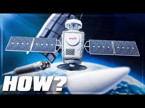 How satellites are launched into space (and why they stay there)