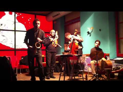 Aljosa Mutic, Paul Stouthamer, Ivan Dimitrov/ JAZZBALCANICO en Margarita blue 18/11/12