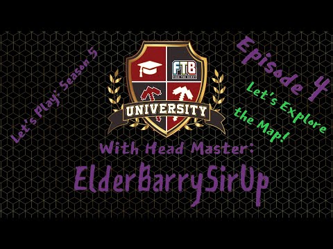 Let's Play Season 5 Episode 4 FTB University for 1.19 Exploration