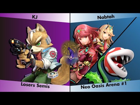 Neo Oasis Arena #1 – KJ (Fox) Vs Nabtah (Piranha Plant, Pyra Mythra) SSBU Tournament