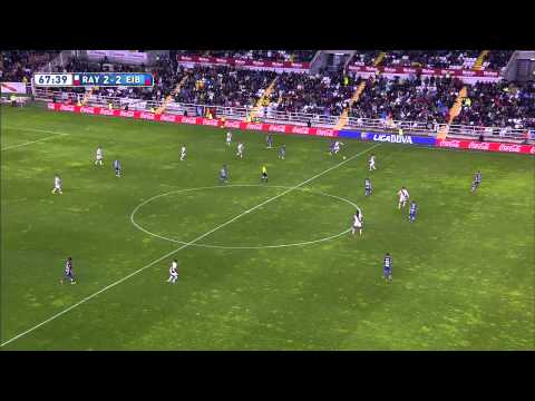 Gol de Leo Baptistao (2-2) en el Rayo Vallecano - SD Eibar - HD