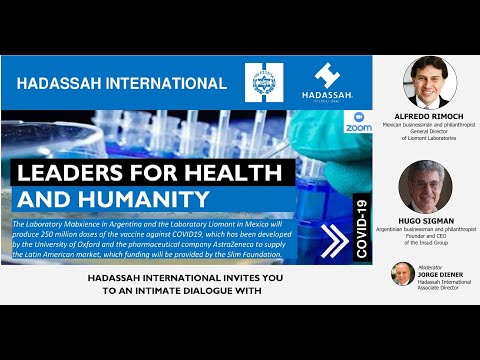 Highlights of the Leaders for Health and Humanity Event with Hugo Sigman and Alfredo Rimoch
