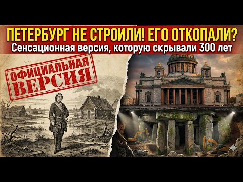 КТО НА САМОМ ДЕЛЕ ПОСТРОИЛ ПЕТЕРБУРГ?
