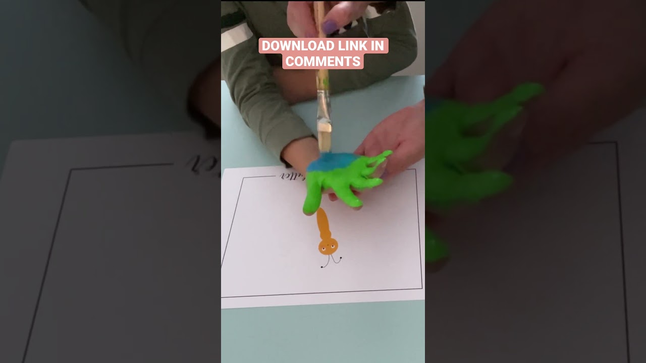 Kids Butterfly Handprint Art | Free Printable Painting Craft for Mother’s Day or Father’s Day