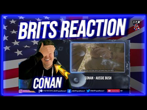 Conan Reaction - Learns How To Survive In The Australian Bush
