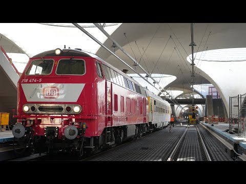 Stuttgart 21: Using the measuring train on the new railway lines