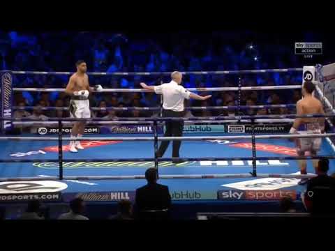 Amir Khan vs Lo Greco: Full 40 second Knockout & Full Replay