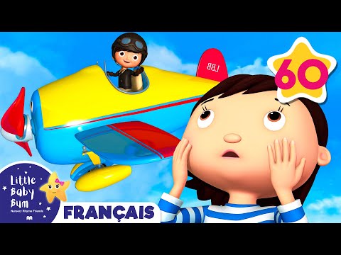 Les Avions Colorés | Comptines et Chansons pour Bébés | Little Baby Bum en Français