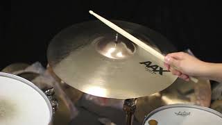 Video thumbnail for Sabian 20" AAX X-Plosion Ride - 2339g by The Drum Shop - Portland, Maine