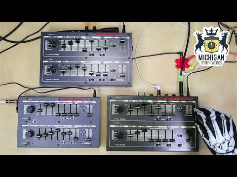Syncussion Shootout:  Michigan Synthworks SY-1, Pearl Syncussion SY-1, Psycox SY-1M