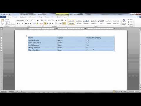 How to View Table Gridlines in Microsoft Word