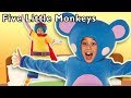 Five Little Monkeys And More Nursery Rhyme Play Time Baby Songs From Mother Goose Club