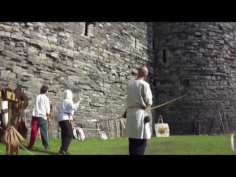 Archer's shooting arrows into arrow slits!!