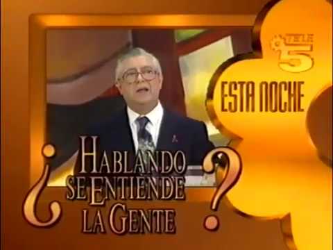 Promo Hablando se entiende la gente (1993)