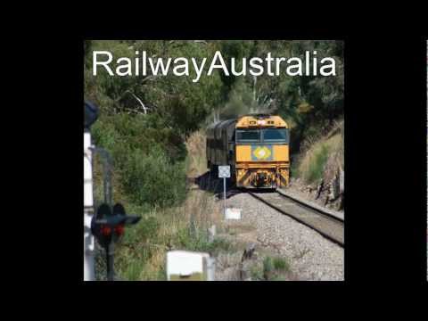 17 trains in 4 minutes! Adelaide Hills trains, Australian Trains.