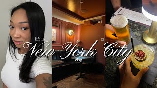 LIFE IN NYC | $35 omakase, dealing with racism, silk pjs, gym session, date night w/my fiancé |VLOG