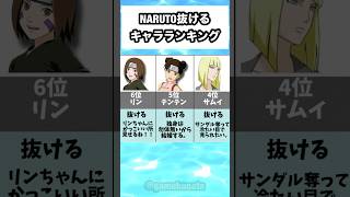 NARUTO抜けるキャラランキング
