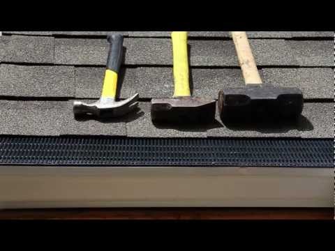 Durability Testing of the RainDrop Gutter Guard