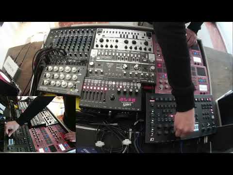 LiveSet AcidCore 2022: Electribe 2S, Analog Four, TD-3, TD-3MO, Filter Lancet, LXR-02