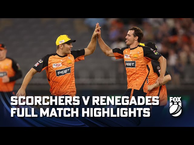 Perth Scorchers vs. Melbourne Renegades – Full Match Highlights I 26/12/23 I Fox Cricket