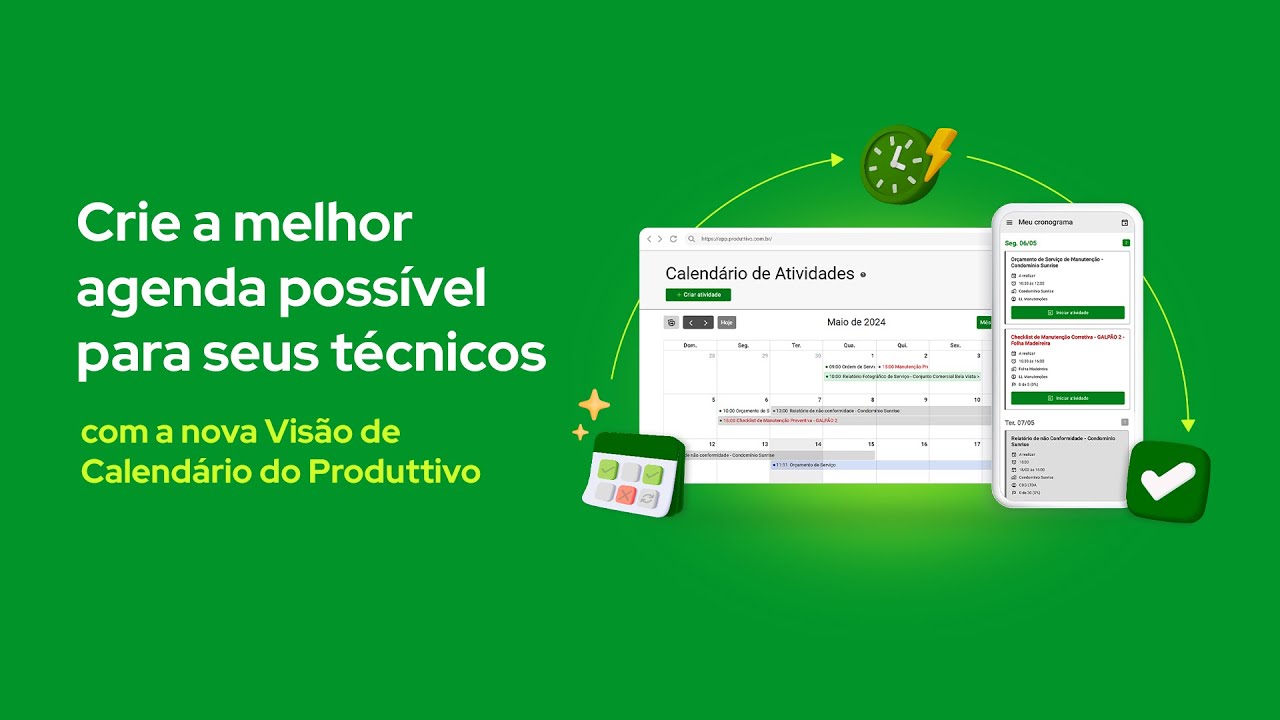 A melhor agenda possível para seus técnicos | Lançamento Visão de Calendário