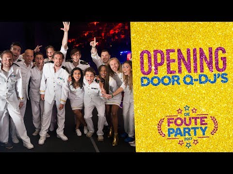 Opening Foute Party 2017 door de Q-dj's // Foute Party 2017