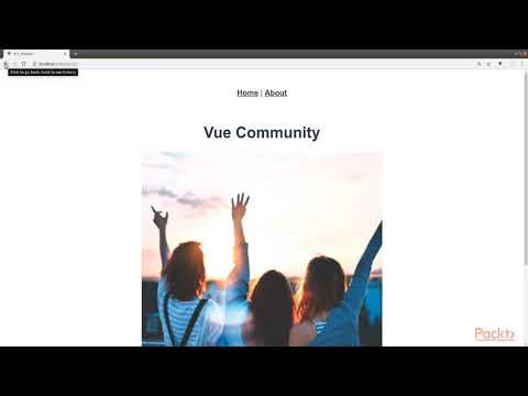 Learning Vue js 2 0 Routing with the Vue Router Library | packtpub com