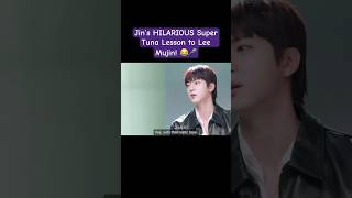 Download lagu When Jin Shows Lee Mujin HOW to Sing Super Tuna – Too Funny! 😆 #bts #kpopedits mp3