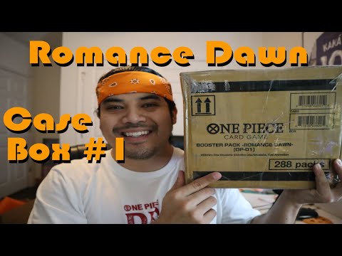 OP01 Romance Dawn Box Case Opening # 1 - One Piece Card Game