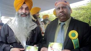 nagar kirtan canada / promotion of album lahoo da rang laal kyon by jassi banga &amp; parminder singh ji