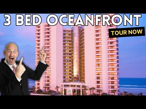 Oceanfront Florida Condos For Sale | Daytona Beach Shores | Large Balcony