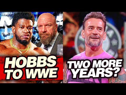 Report: WILL HOBBS SIGNS WITH WWE, HEADED TO MAIN ROSTER | CM Punk talks RETIREMENT | AEW Review