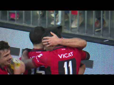 TOP 14 - Essai de Ethan DUMORTIER (LOU) - Stade Rochelais - LOU Rugby