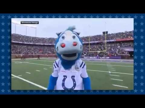 Blue takes the Mascot vs Kids game too serious - ESPN C'Mon Man!