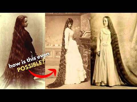 How did even 13-year-olds in the Edwardian era have such long hair?  ''LONG HEALTHY HAIR SECRET''.