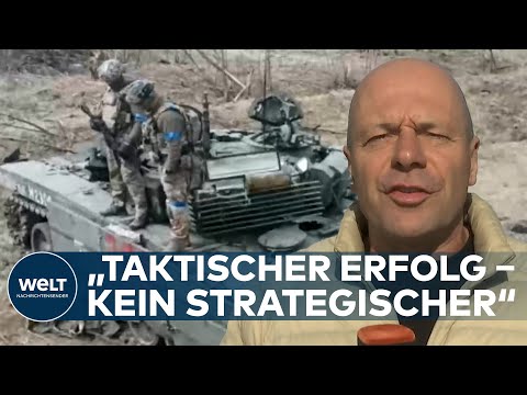 PUTINS KRIEG: Russische Armee räumt Großteil des Gebiets Charkiw in der Ostukraine