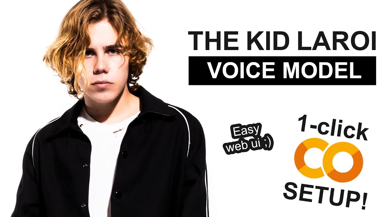 The Kid LAROI AI Voice Model - RVC 1-CLICK Google Colab Setup