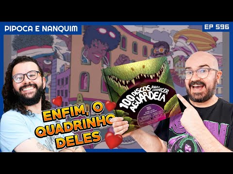 A fusão PERFEITA de quadrinhos e música: 100 DISCOS PARA CONHECER AGUARDELA