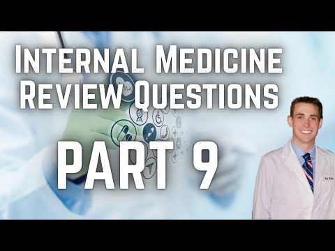 Internal Medicine Review Questions (Part 9) - CRASH! Medical Review Series
