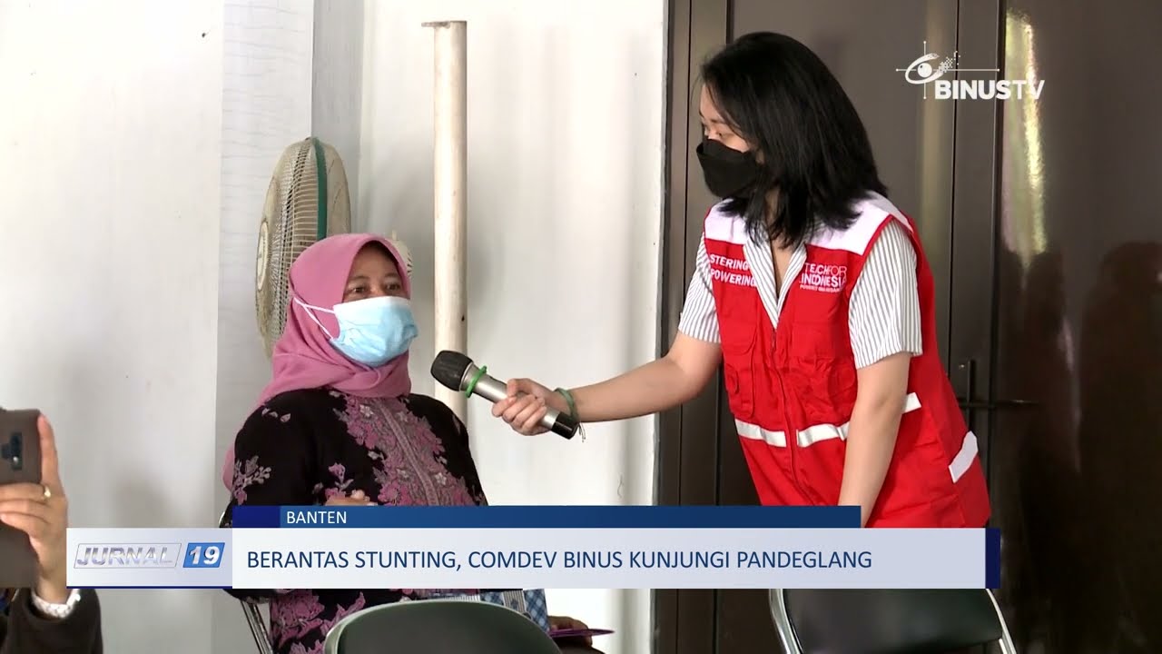 Berantas Stunting, Comdev BINUS Kunjungi Kecamatan Pandeglang