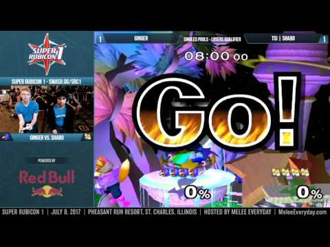 Super Rubicon 1 - Ginger (Falco) vs. TSI | Shabo (Fox) - SSBM - Pools L. Qualifier