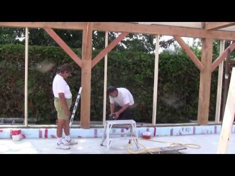 L'gosseux d'bois Ep 62 Nouvel atelier partie 9   Le squelette des murs et l'électricité