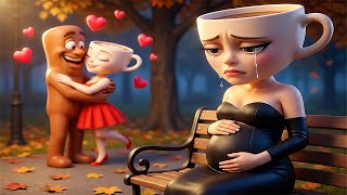 Download lagu Ballerina Cappuccina Sad Story of Love with Tung Tung Sahur in Granny House | funny horror animation mp3
