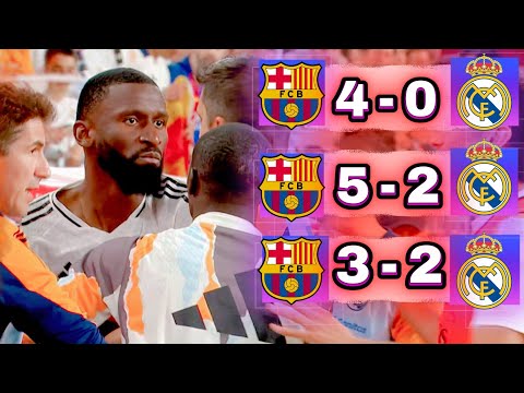 Barcelona, Crushing Real Madrid's 1.3 billion Team in 2025