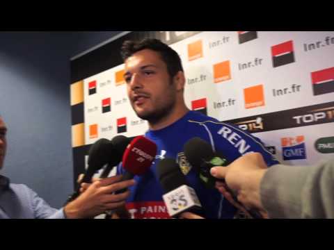 Damien Chouly avant Clermont - Castres