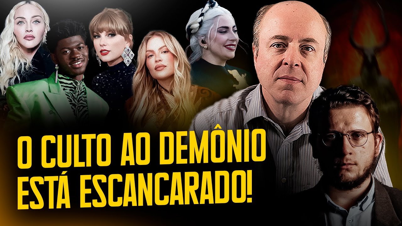 O SATANISMO na MÚSICA - do ROCK ao POP! - Gabriel Mazon