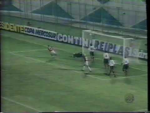 CERRO PORTEÑO 2x3 FLAMENGO - Copa Mercosul 1998 - Melhores momentos do 1º tempo (SBT)