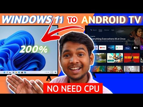 , title : 'How to use windows 11 in smart/Android TV how to make computer without cpu'