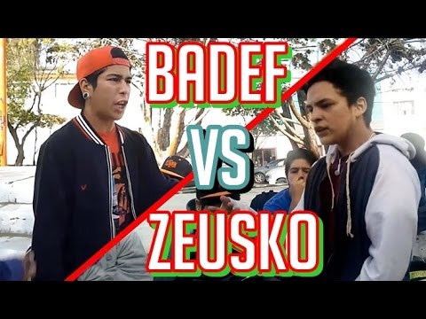 Badef Vs Zeusko (SEMIFINAL) FECHA 19 TORNEO 2016 - COLISEO FREESTYLE