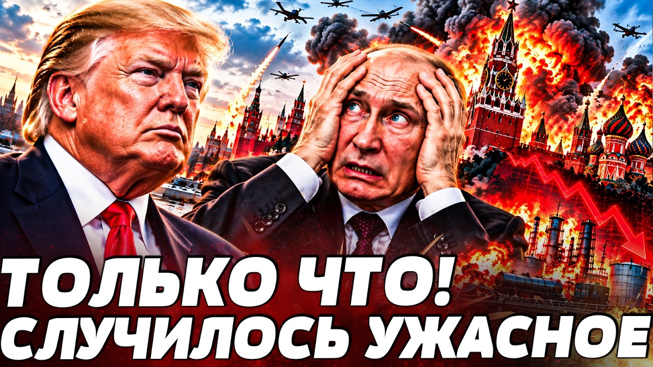 😱 3 МИНУТЫ НАЗАД! О ТАКОМ В КРЕМЛЕ БОЯЛИСЬ ДАЖЕ ПОДУМАТЬ! РЕШЕНИЕ ТРАМПА ЗАКО